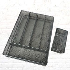 💕 Mesh wire utensil and accessories holder set